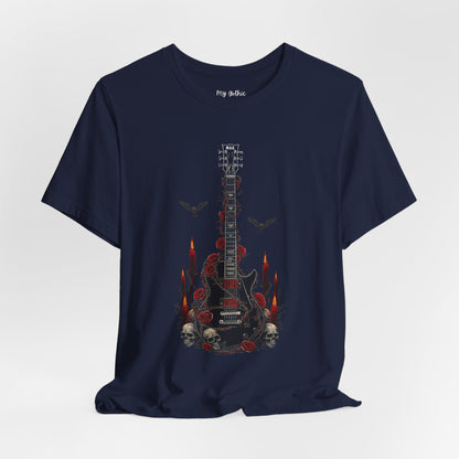 "Midnight Riff" Gothic Art Electric Guitar Tee