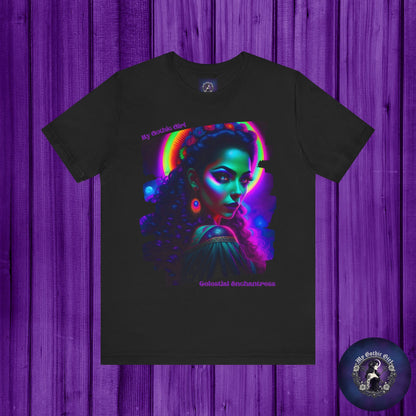 Celestial Enchantress Poetic Goth Graphic Tee – My Gothic Girl