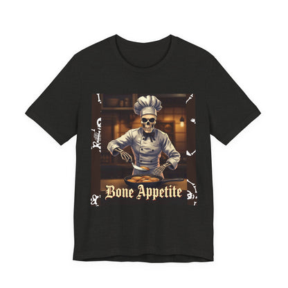 My Gothic Girl "Bone Appetite" Graphic T-Shirt Unisex Gothic Dark Fashion Casual Wear
