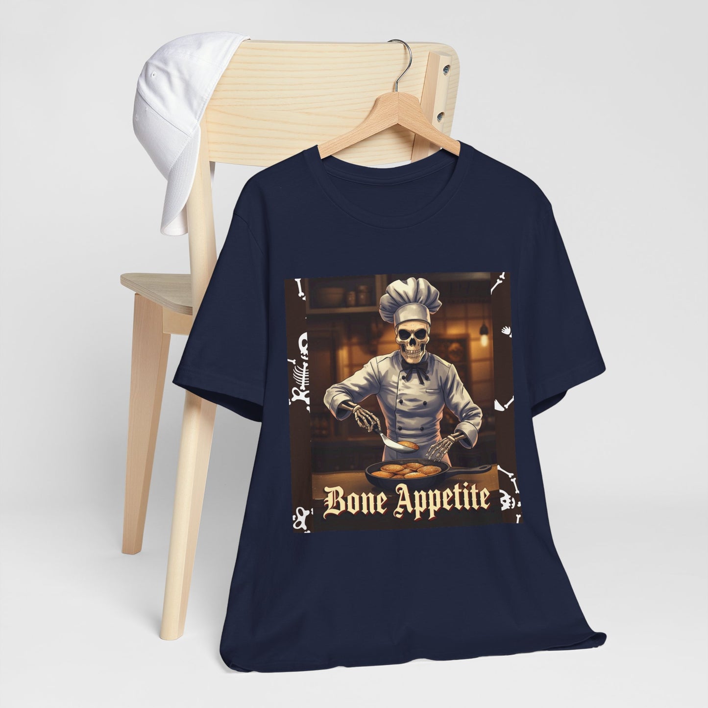 My Gothic Girl "Bone Appetite" Graphic T-Shirt Unisex Gothic Dark Fashion Casual Wear