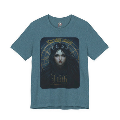 The First Rebel -"Lilith" Graphic T-Shirt – Alt Aesthetic Poetic Goth Street-wear