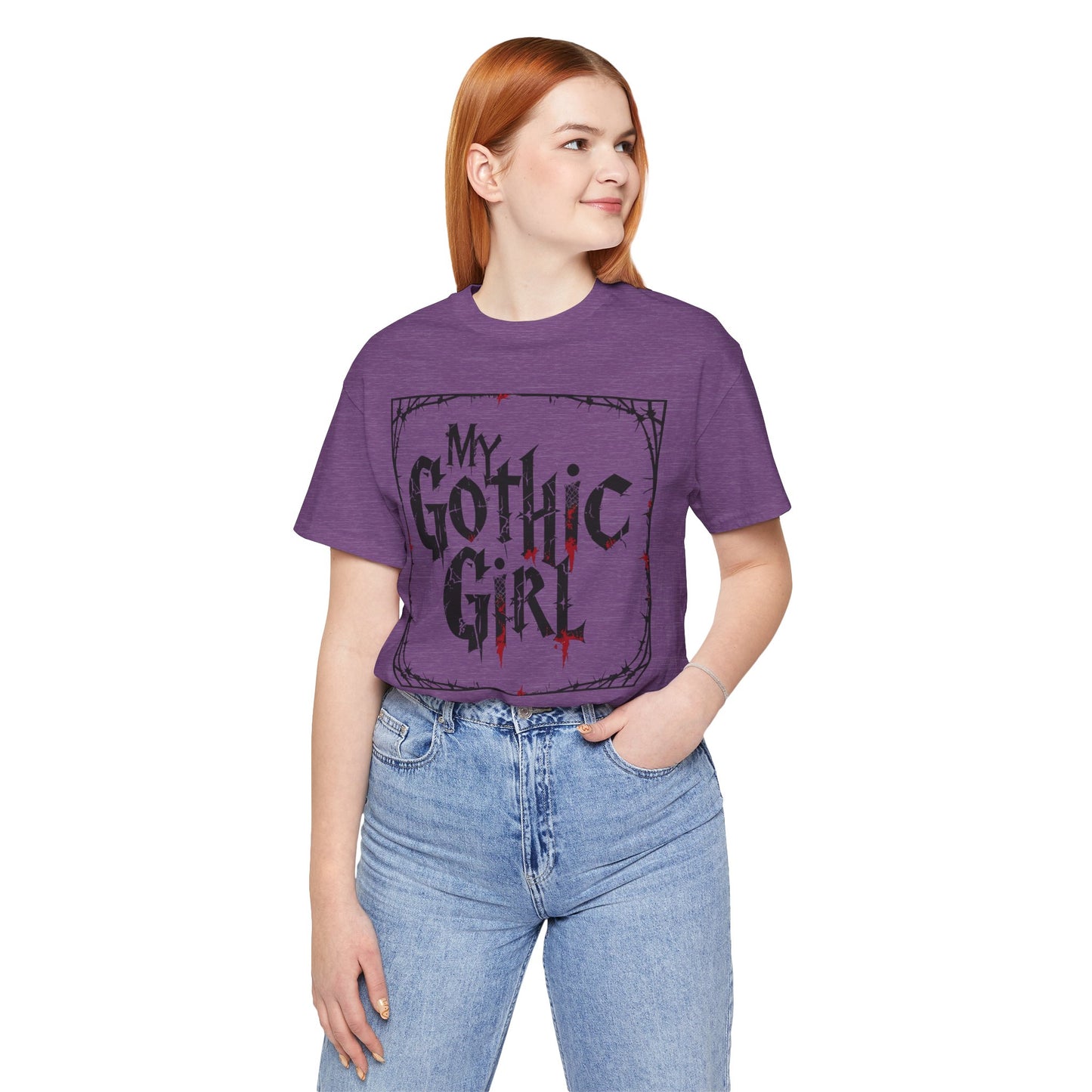 My Gothic Girl Graphic Poetic Goth Graphic Tee – My Gothic Girl