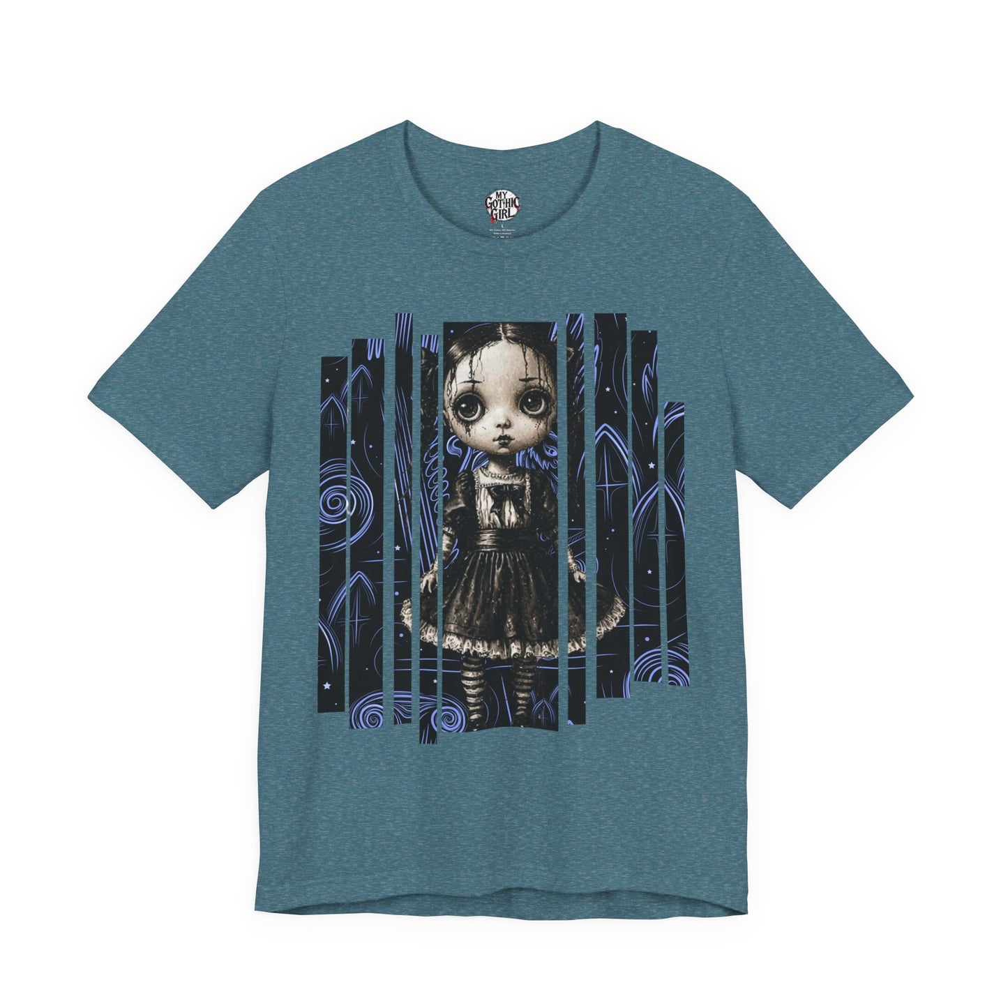 My Gothic Girl "Gothic Doll" Tee - Whimsy Goth, Gothic Fashion, Street Wear, Alt Design, Punk Fashion