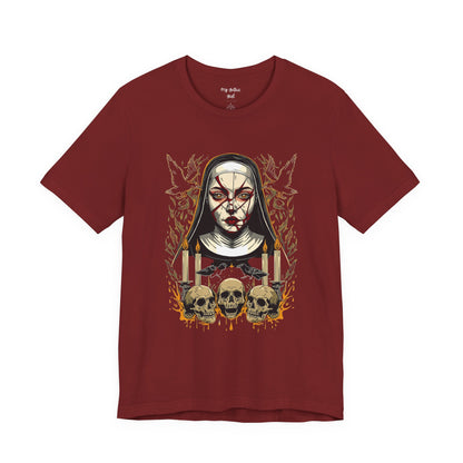 Nocturne Nun Gothic Pop Art T-Shirt