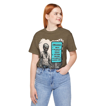 My Gothic Girl "Zombie: To Do List"  – Whimsy Goth Streetwear, Dark Poetry Fashion, Alt Aesthetic Apparel