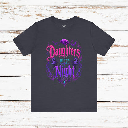 Daughters of the Night Tee — Gothic Vampire Moon Graphic T-Shirt