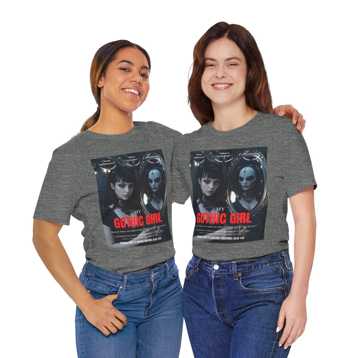 My Gothic Girl Graphic Tee – Whimsy Goth Streetwear, Dark Poetry Fashion, Alt Aesthetic Apparel