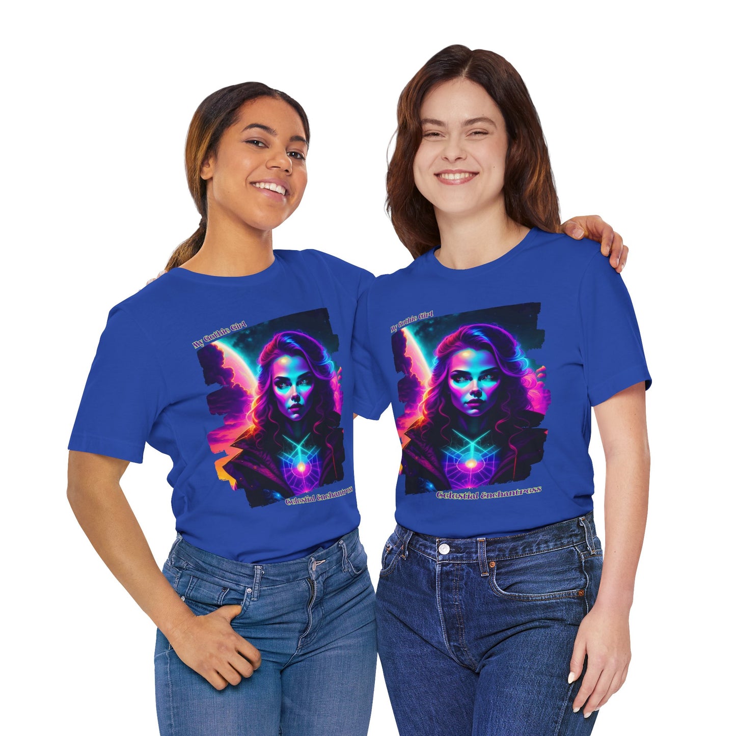 Celestial Enchantress Poetic Goth Graphic Tee – My Gothic Girl