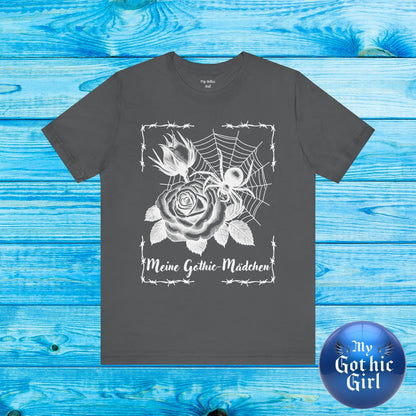 Gothic T-Shirts for Women & Men "Meine Gothic-Mädchen" Dark Aesthetic & Alternative Tees – My Gothic Girl