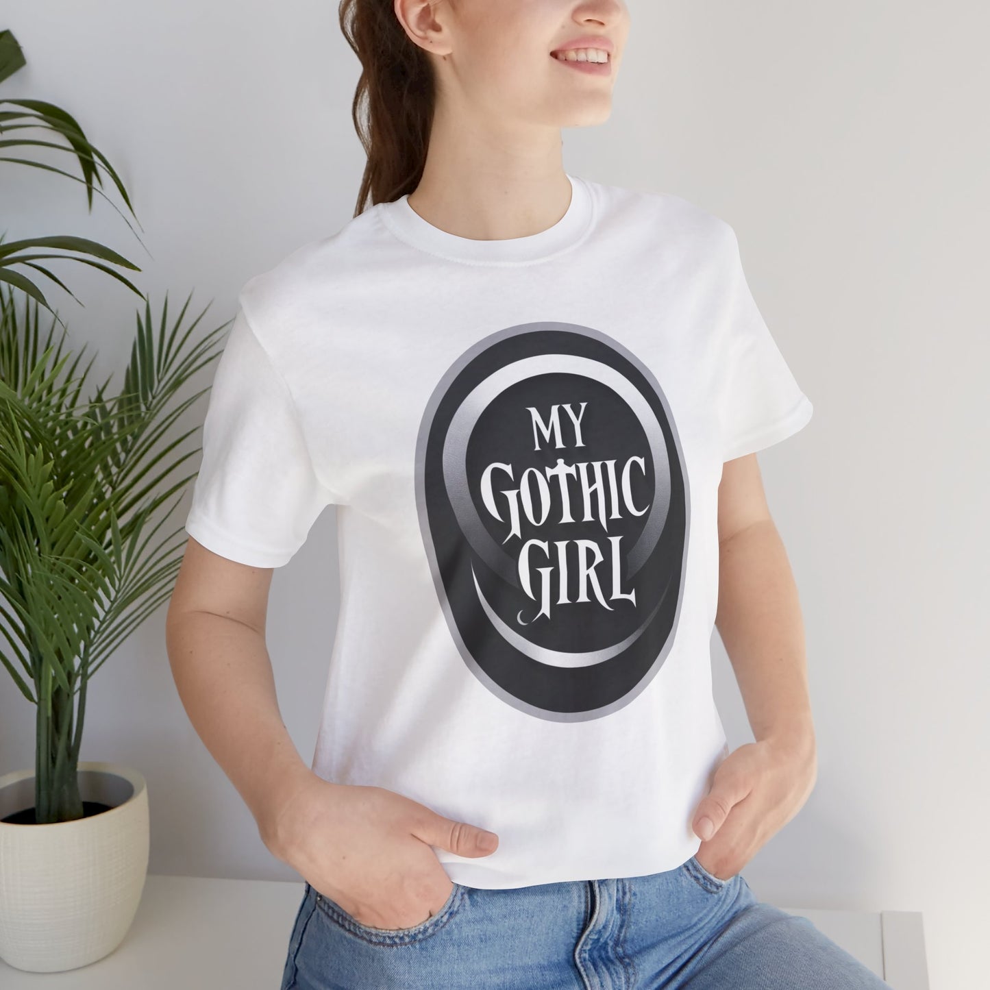 My Gothic Girl Poetic Goth Graphic Tee – Dark Alt Aesthetic Streetwear Fashion