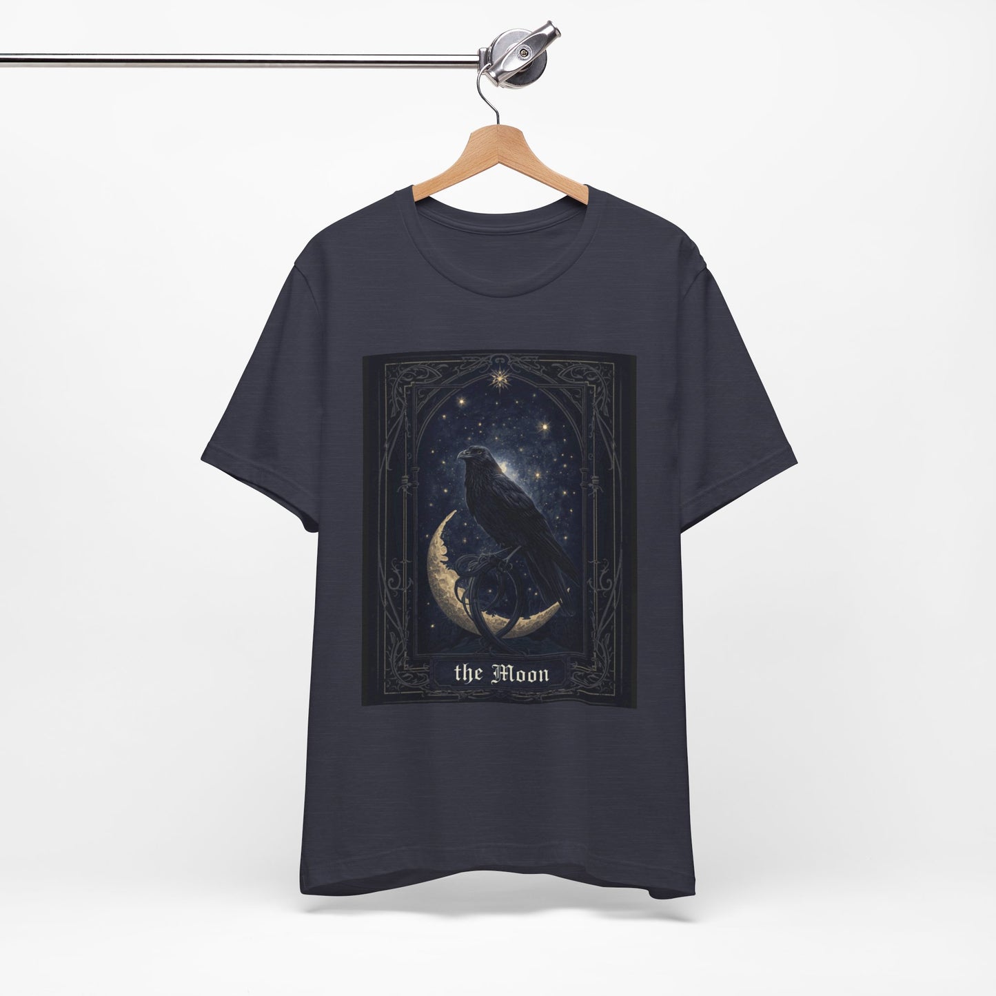 My Gothic Girl "Raven Moon" Graphic T-Shirt Unisex Gothic Dark Fashion Casual Wear