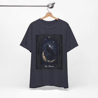 My Gothic Girl "Raven Moon" Graphic T-Shirt Unisex Gothic Dark Fashion Casual Wear