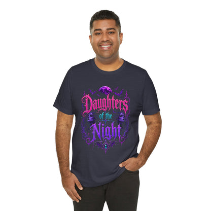 Daughters of the Night Tee — Gothic Vampire Moon Graphic T-Shirt