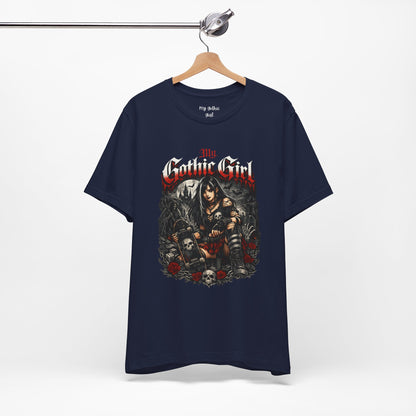 My Gothic Girl - Skater Girl Short Sleeve T Shirt