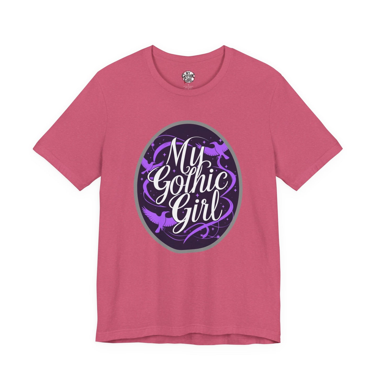 My Gothic Girl Poetic Goth Graphic Tee – Dark Alt Aesthetic Streetwear Fashion