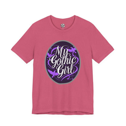 My Gothic Girl Poetic Goth Graphic Tee – Dark Alt Aesthetic Streetwear Fashion