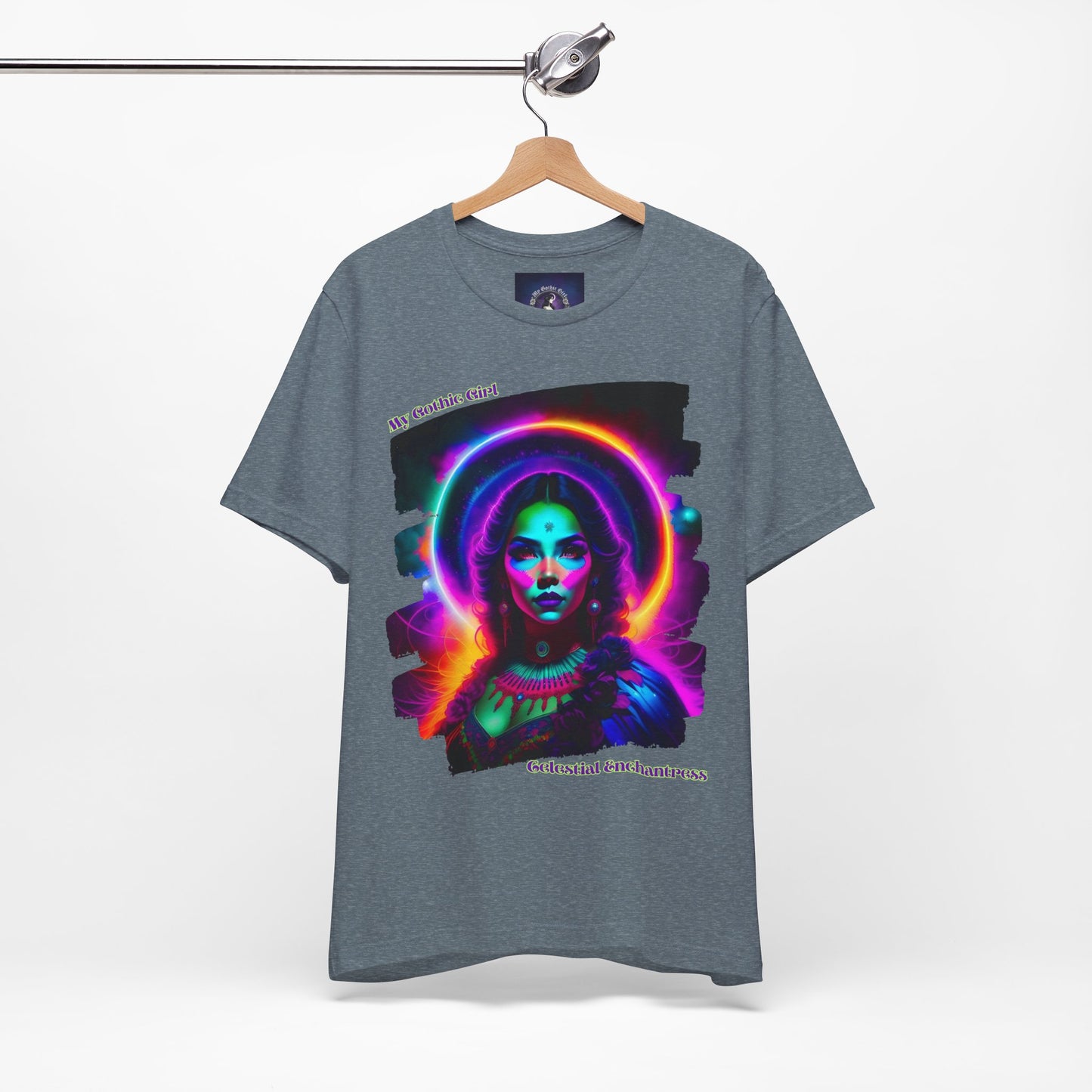 Celestial Enchantress Poetic Goth Graphic Tee – My Gothic Girl