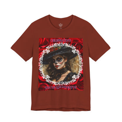 My Gothic Girl Dia De Los Muertos Graphic Tee – Gothic Streetwear, Whimsy Goth, Dark Poetry Alt Fashion