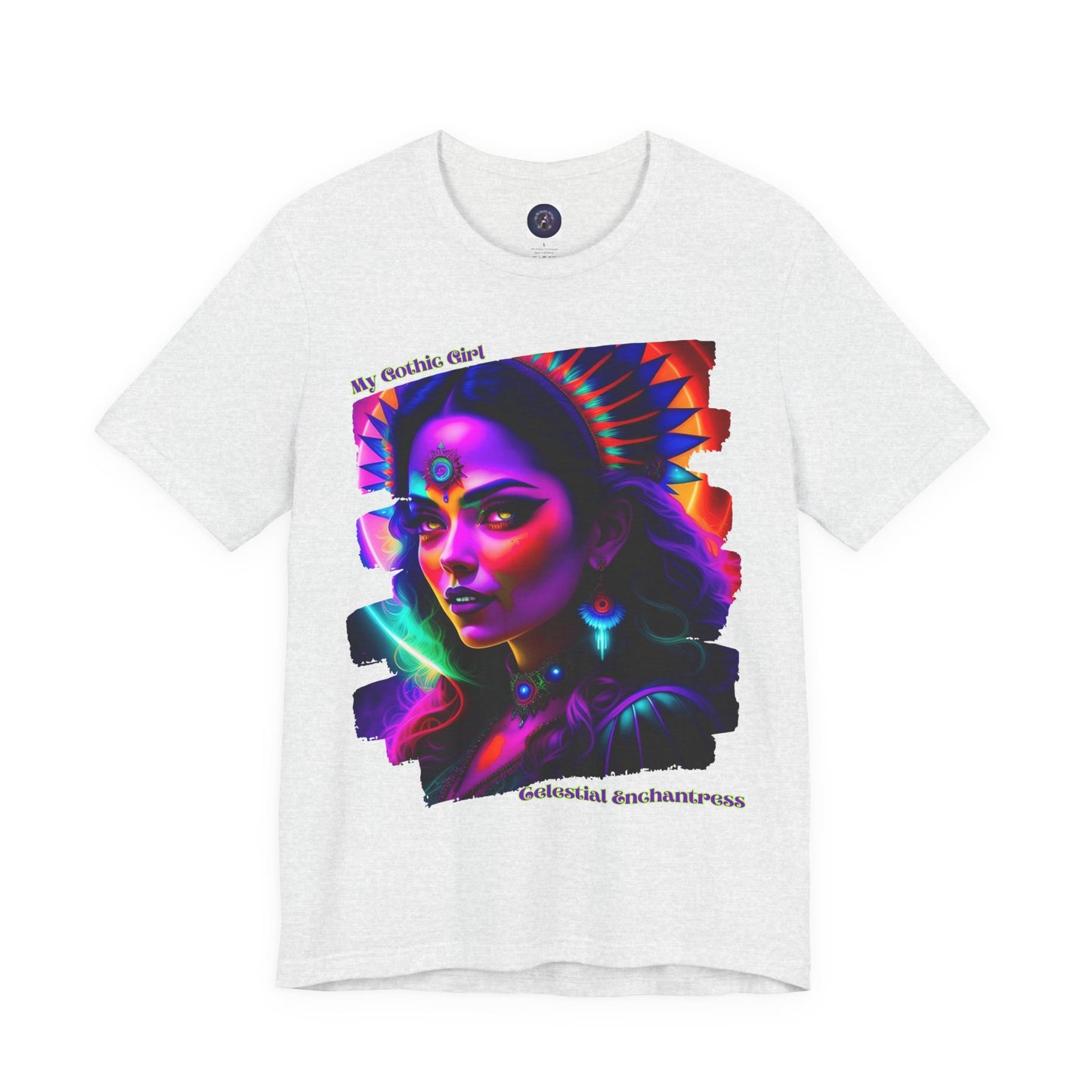 Celestial Enchantress Poetic Goth Graphic Tee – My Gothic Girl