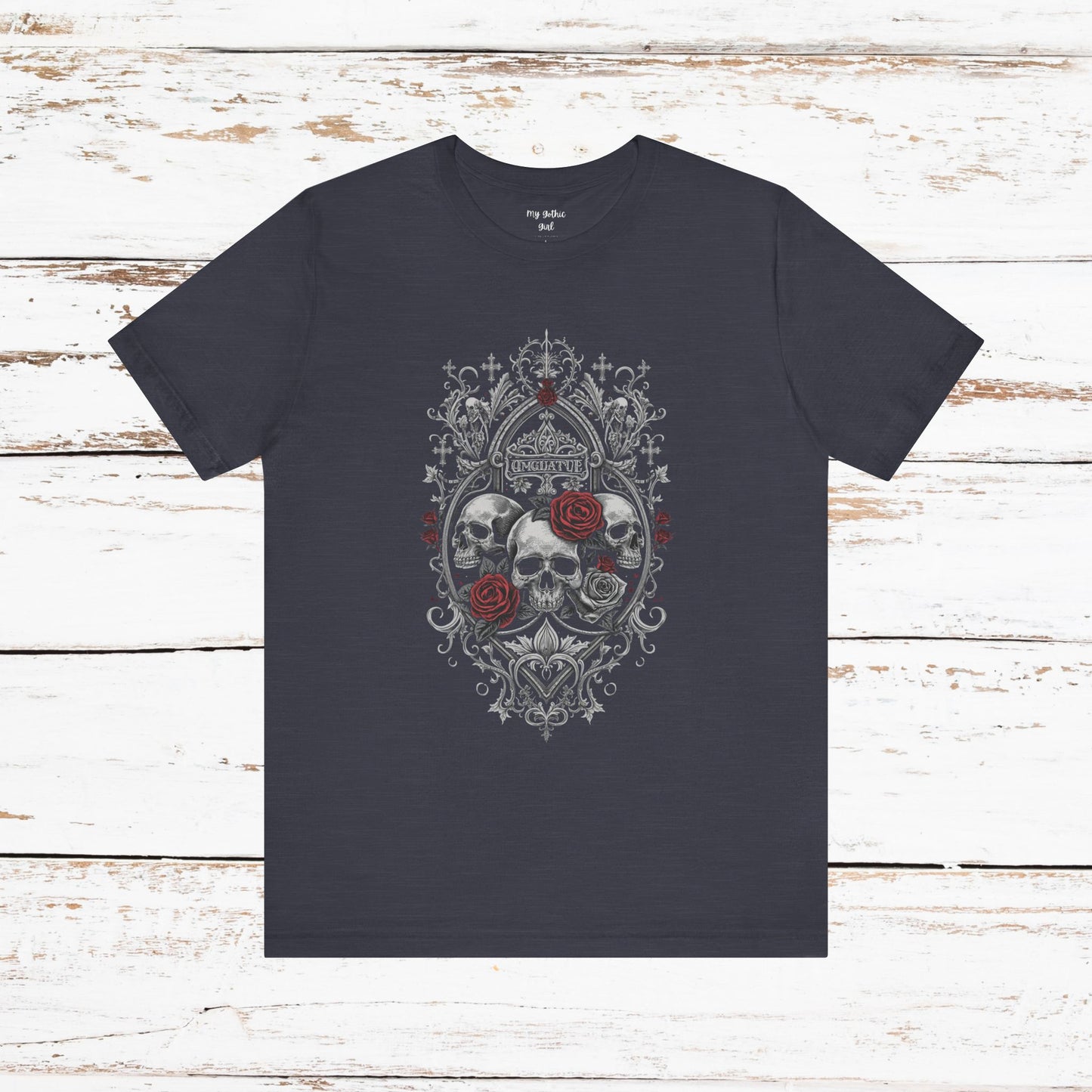 Skull & Roses Gothic Tee