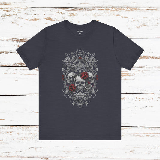 Skull & Roses Gothic Tee
