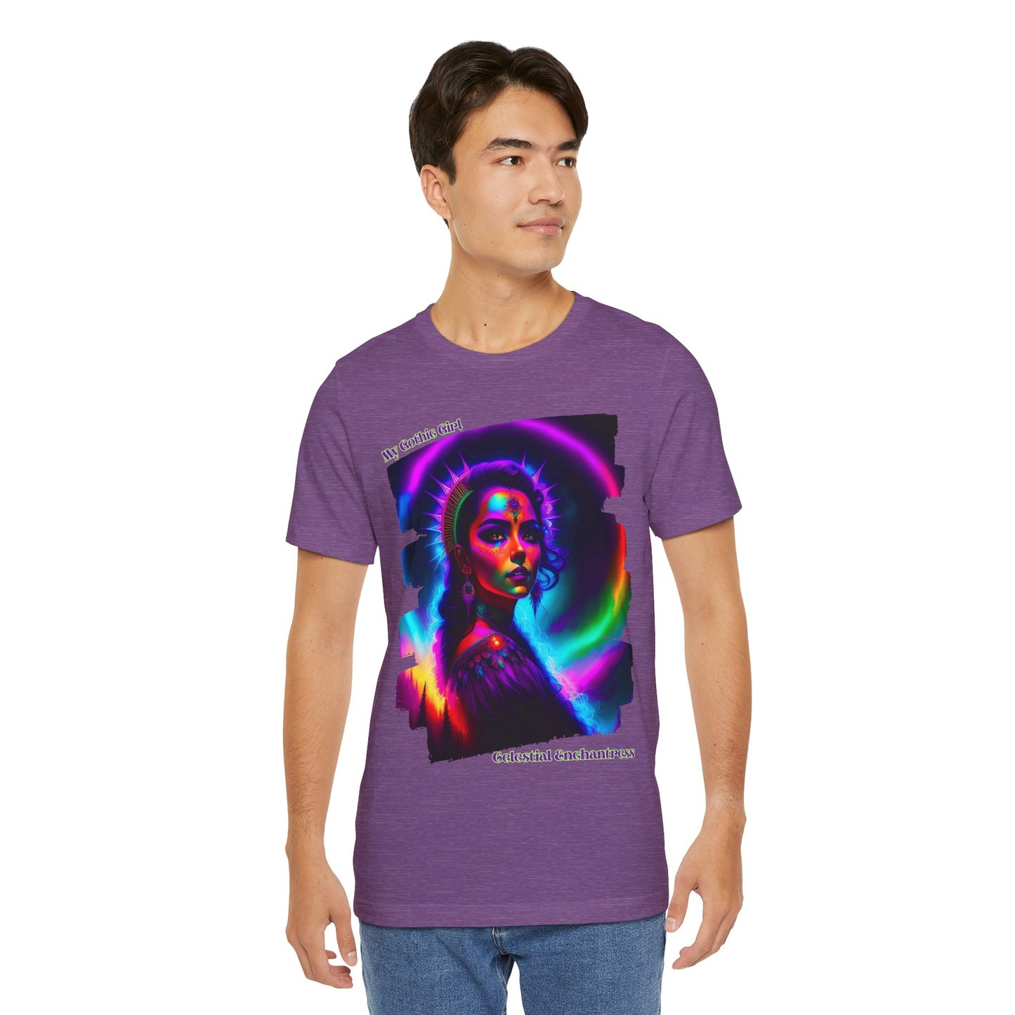 Celestial Enchantress Poetic Goth Graphic Tee – My Gothic Girl
