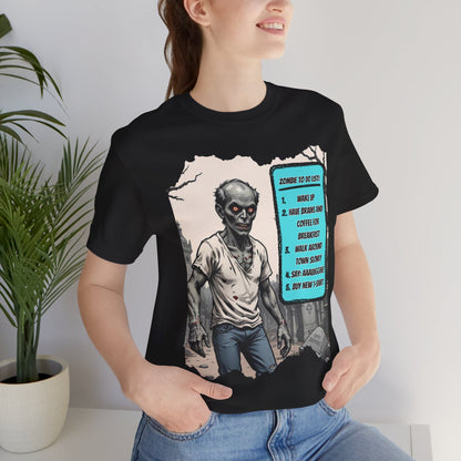 My Gothic Girl "Zombie: To Do List"  – Whimsy Goth Streetwear, Dark Poetry Fashion, Alt Aesthetic Apparel