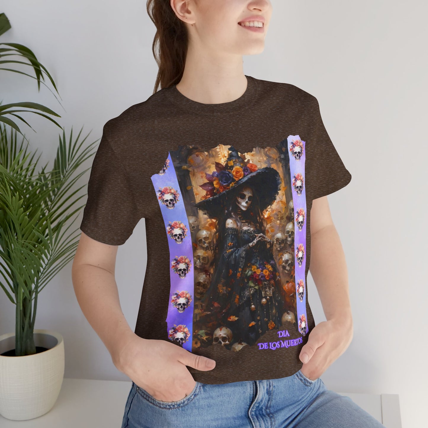 My Gothic Girl Dia De Los Muertos Graphic Tee – Gothic Streetwear, Whimsy Goth, Dark Poetry Alt Fashion