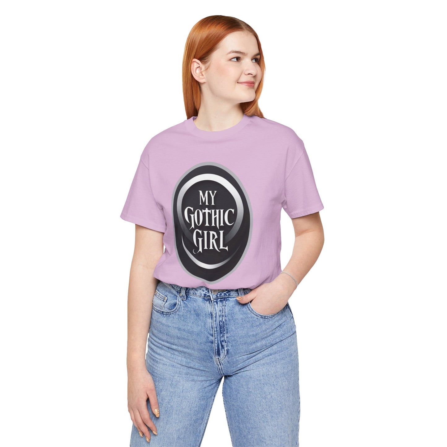 My Gothic Girl Poetic Goth Graphic Tee – Dark Alt Aesthetic Streetwear Fashion