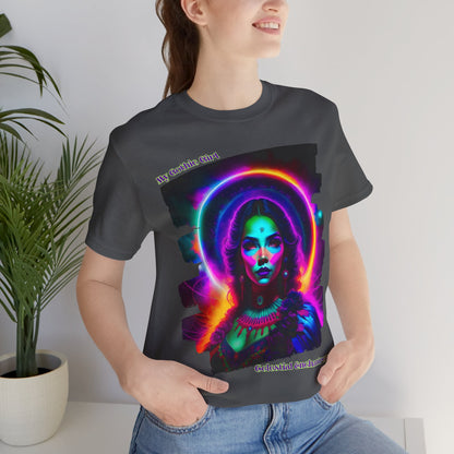 Celestial Enchantress Poetic Goth Graphic Tee – My Gothic Girl