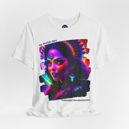 Celestial Enchantress Poetic Goth Graphic Tee – My Gothic Girl