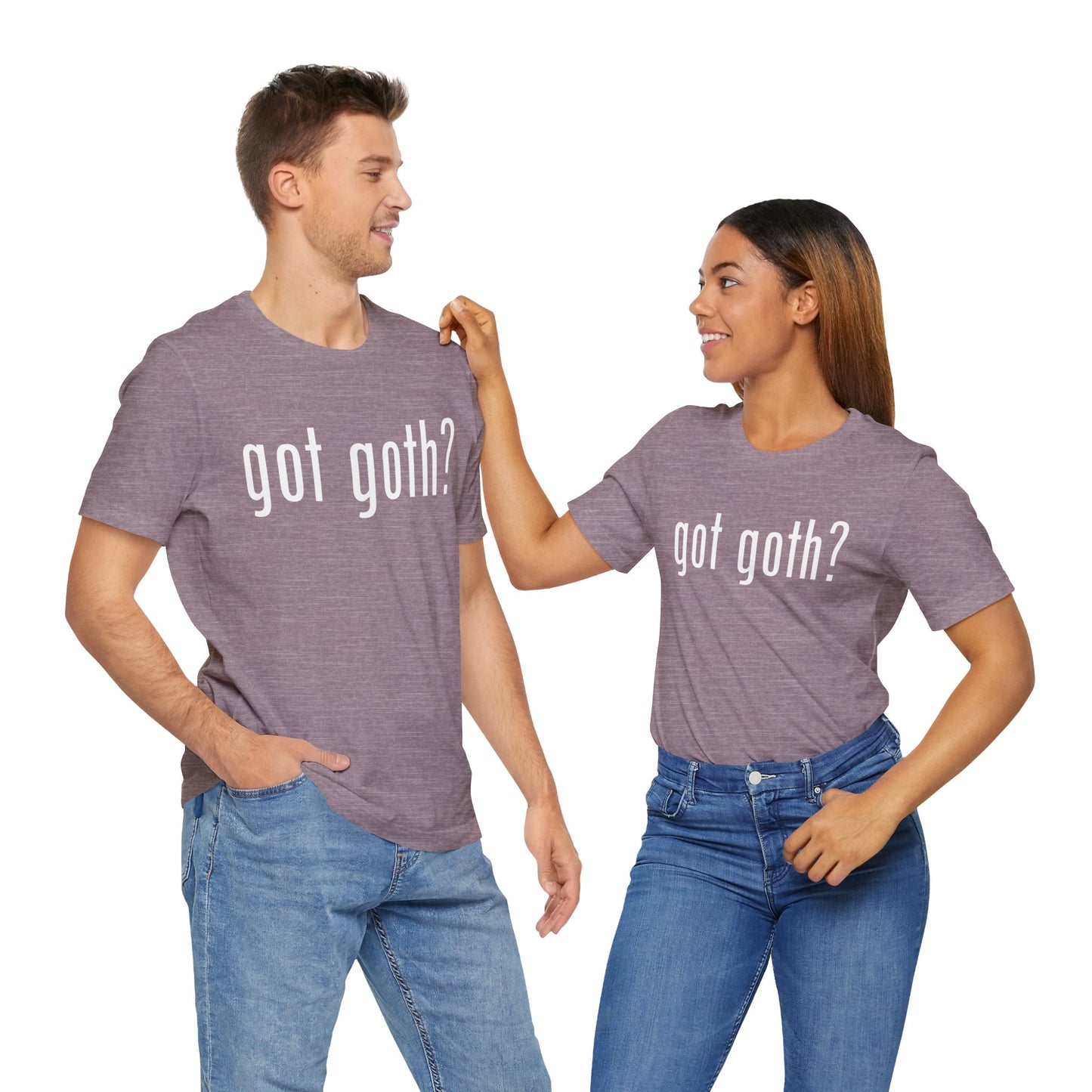 Gothic T-Shirts for Women & Men "got goth?" Dark Aesthetic & Alternative Tees – My Gothic Girl