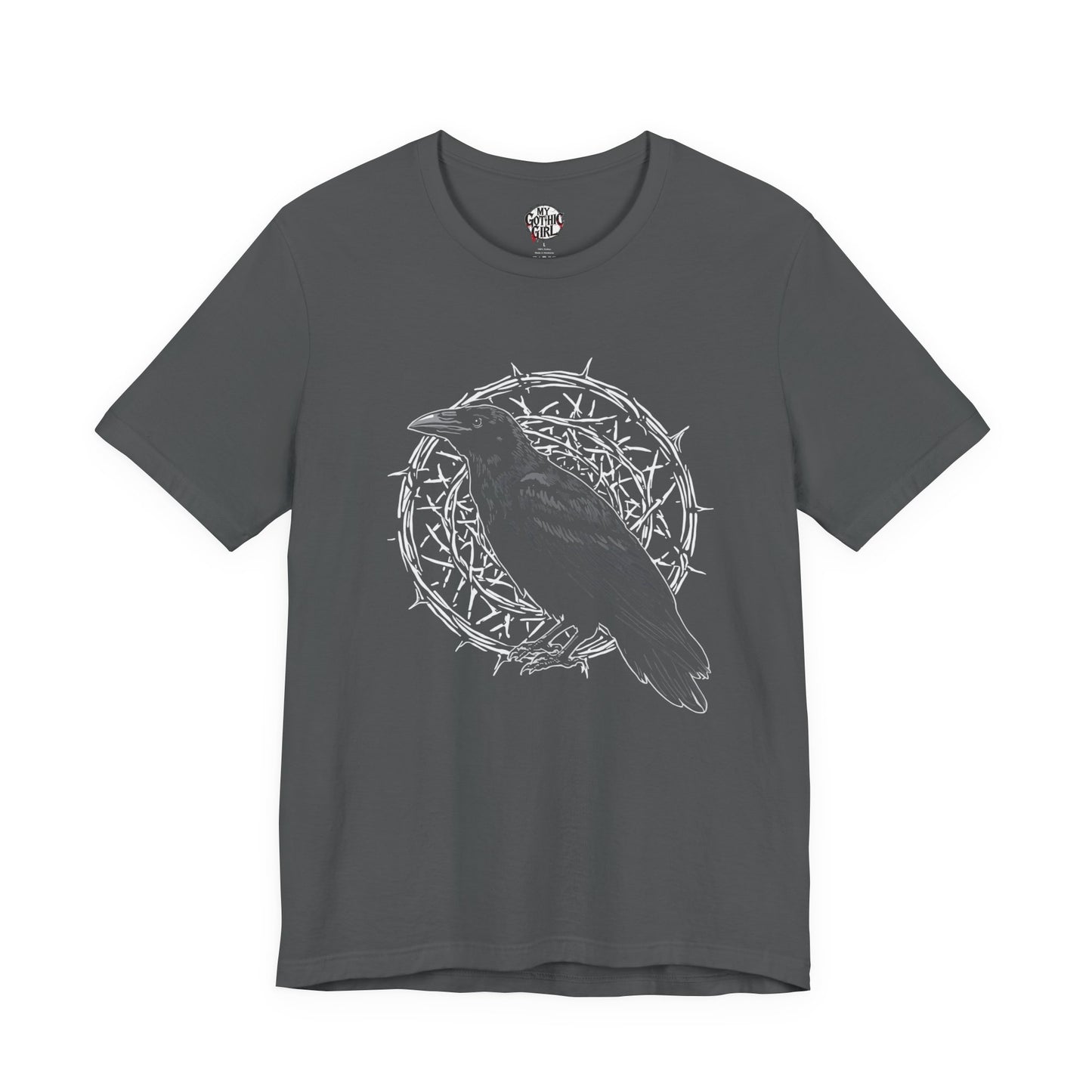 Thorn & Raven Gothic Graphic T-Shirt – Alt Aesthetic Poetic Goth Streetwear