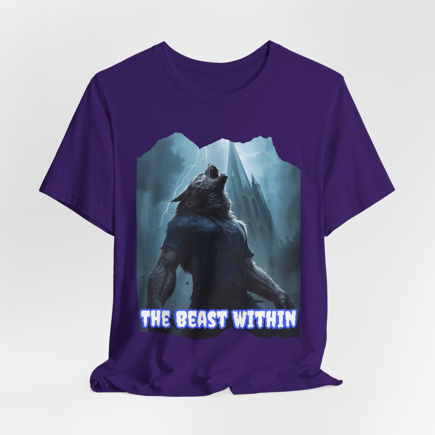 My Gothic Girl "The Beast Within" Graphic T-Shirt Unisex Gothic Dark Fashion Casual Wear