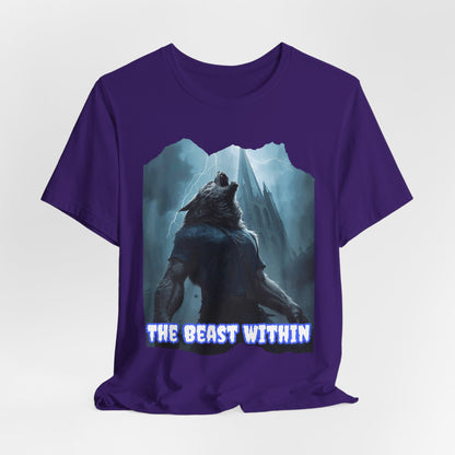 My Gothic Girl "The Beast Within" Graphic T-Shirt Unisex Gothic Dark Fashion Casual Wear