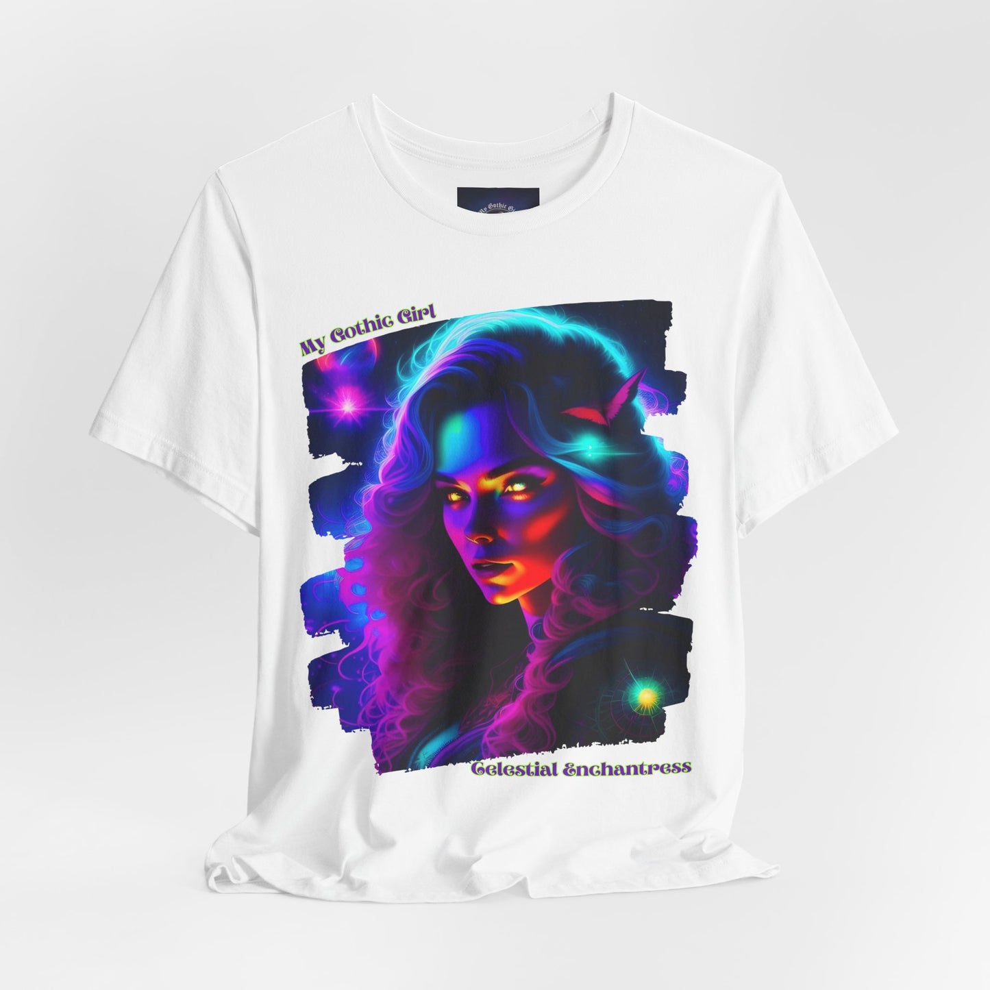 Celestial Enchantress Poetic Goth Graphic Tee – My Gothic Girl