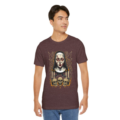 Nocturne Nun Gothic Pop Art T-Shirt