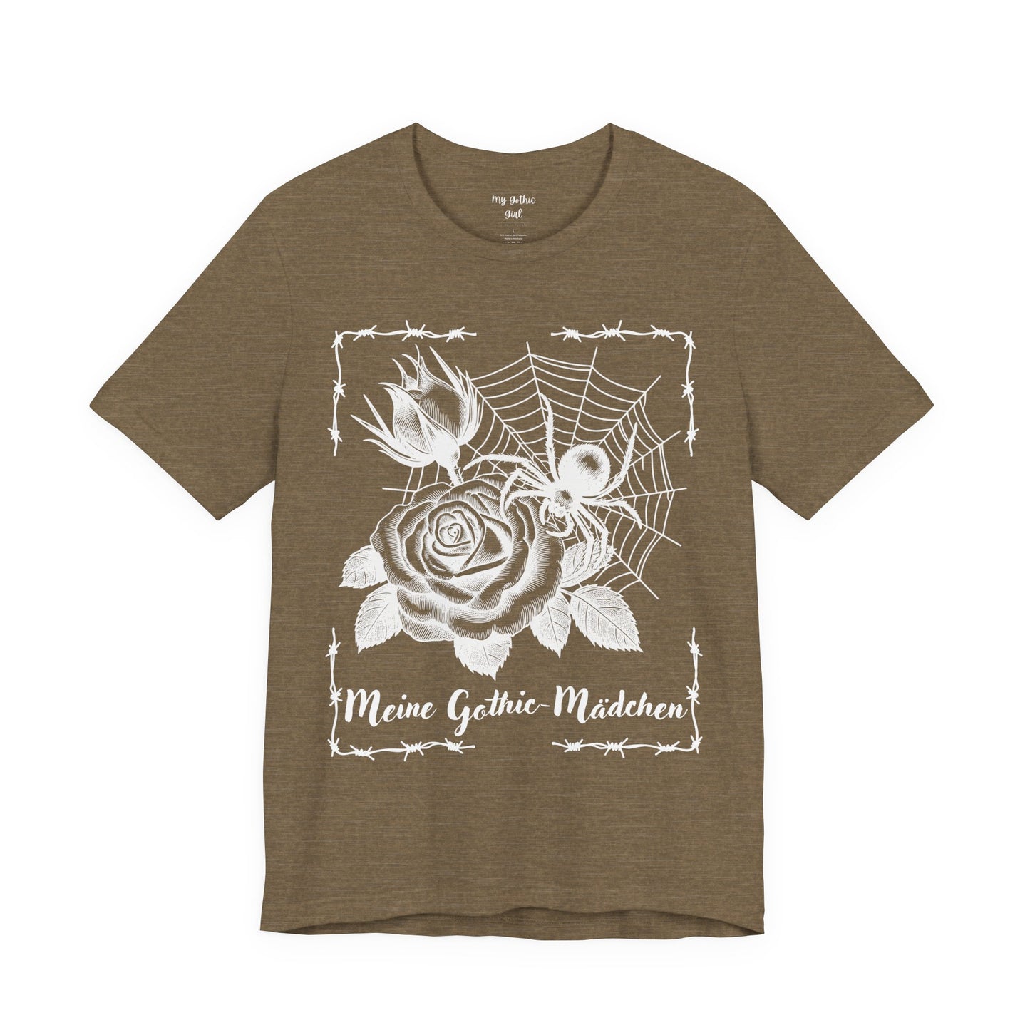 Gothic T-Shirts for Women & Men "Meine Gothic-Mädchen" Dark Aesthetic & Alternative Tees – My Gothic Girl