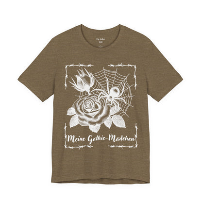 Gothic T-Shirts for Women & Men "Meine Gothic-Mädchen" Dark Aesthetic & Alternative Tees – My Gothic Girl