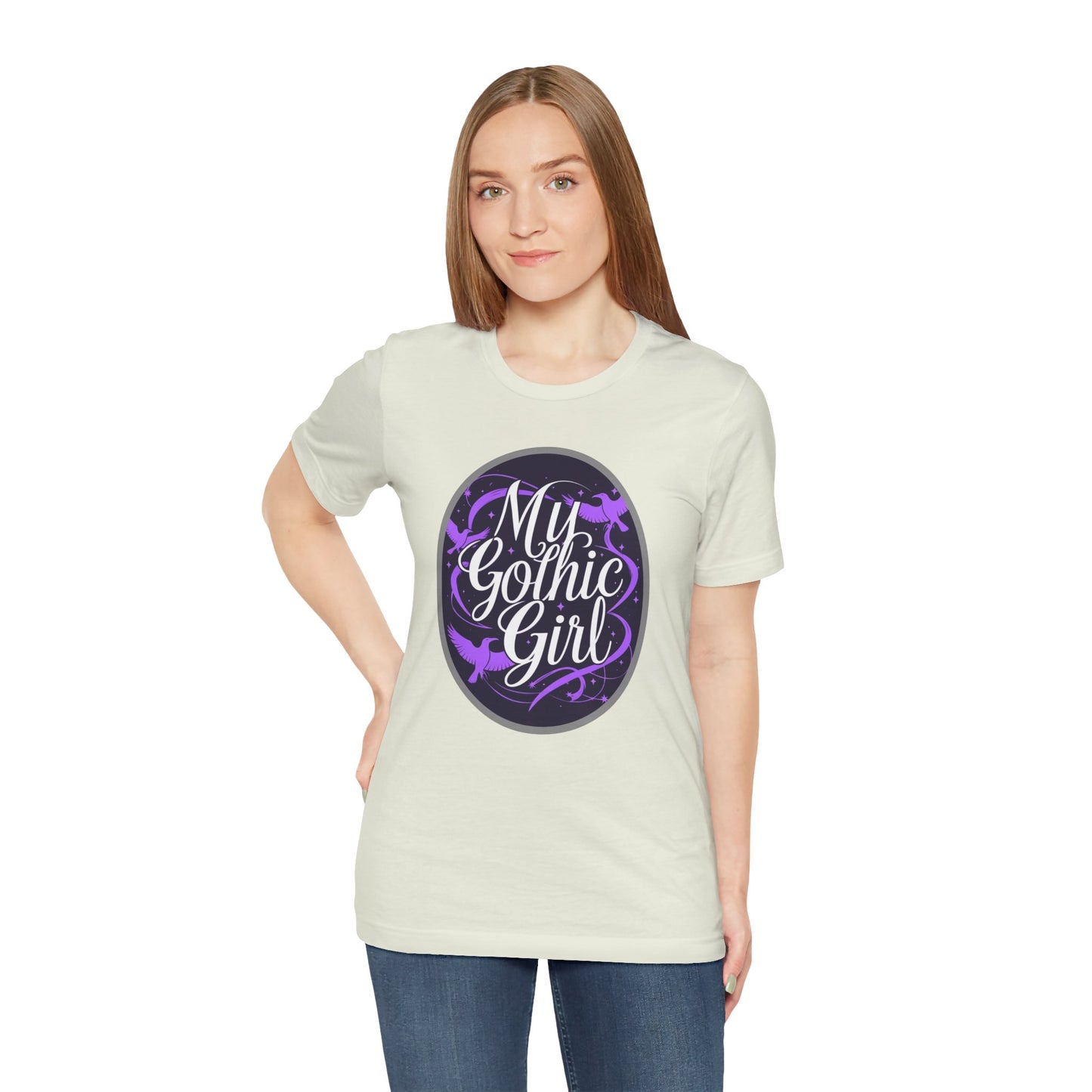 My Gothic Girl Poetic Goth Graphic Tee – Dark Alt Aesthetic Streetwear Fashion