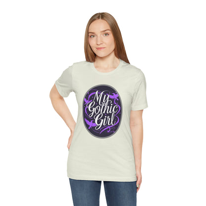 My Gothic Girl Poetic Goth Graphic Tee – Dark Alt Aesthetic Streetwear Fashion