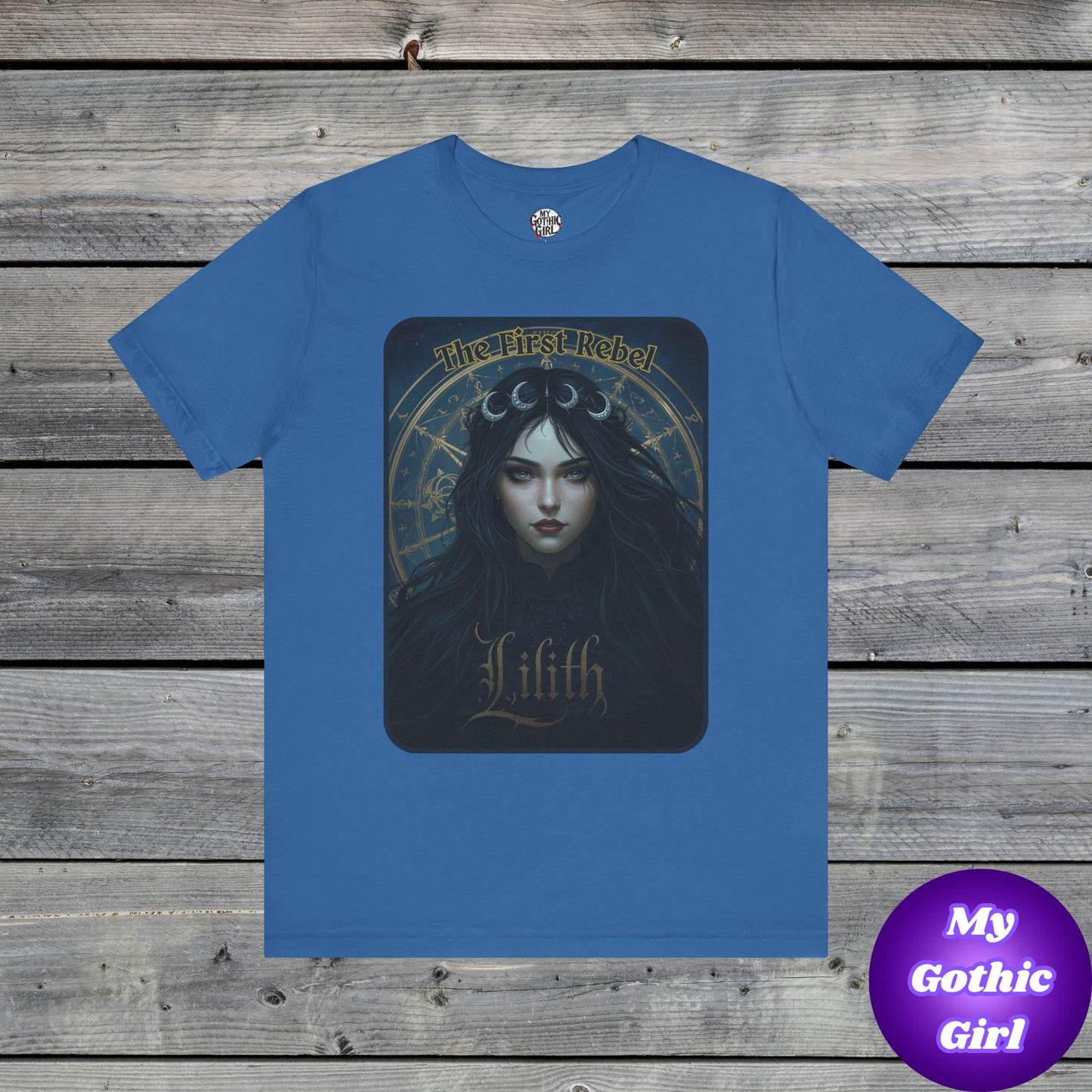 The First Rebel -"Lilith" Graphic T-Shirt – Alt Aesthetic Poetic Goth Street-wear