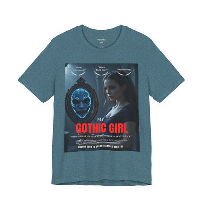 My Gothic Girl "Movie Poster" Graphic Tee – Gothic Streetwear, Whimsy Goth, Dark Poetry Alt Fashion