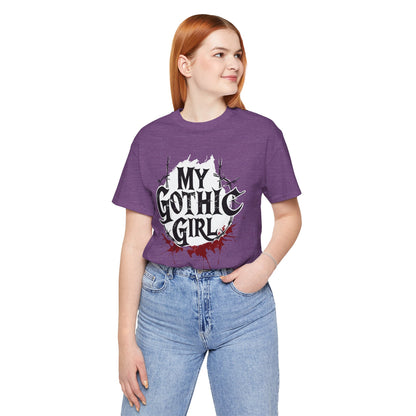 My Gothic Girl Graphic Poetic Goth Graphic Tee – My Gothic Girl