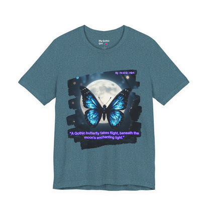 My Gothic Girl Graphic Tee – Whimsy Goth Streetwear, Dark Poetry Fashion, Alt Aesthetic Apparel