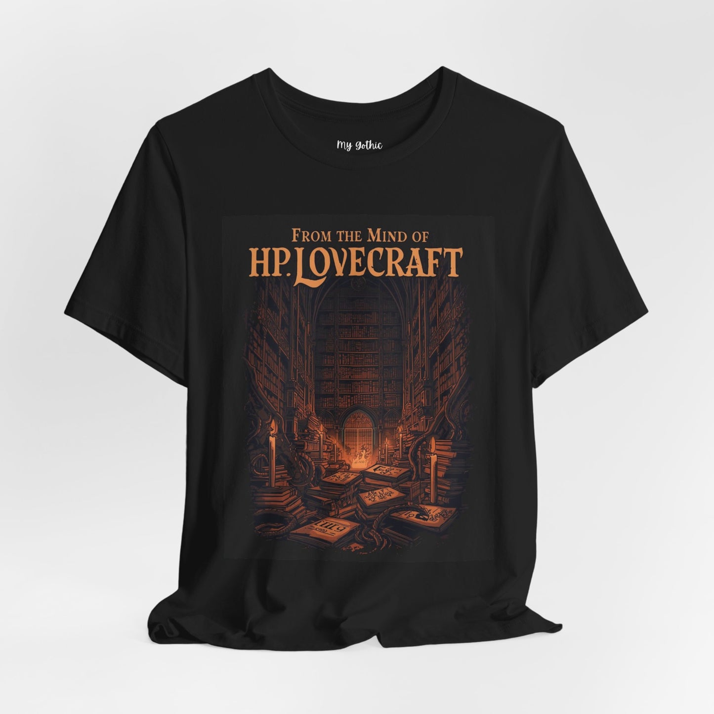 "From The Mind Of H.P. Lovecraft" Gothic Literary Library T-Shirt