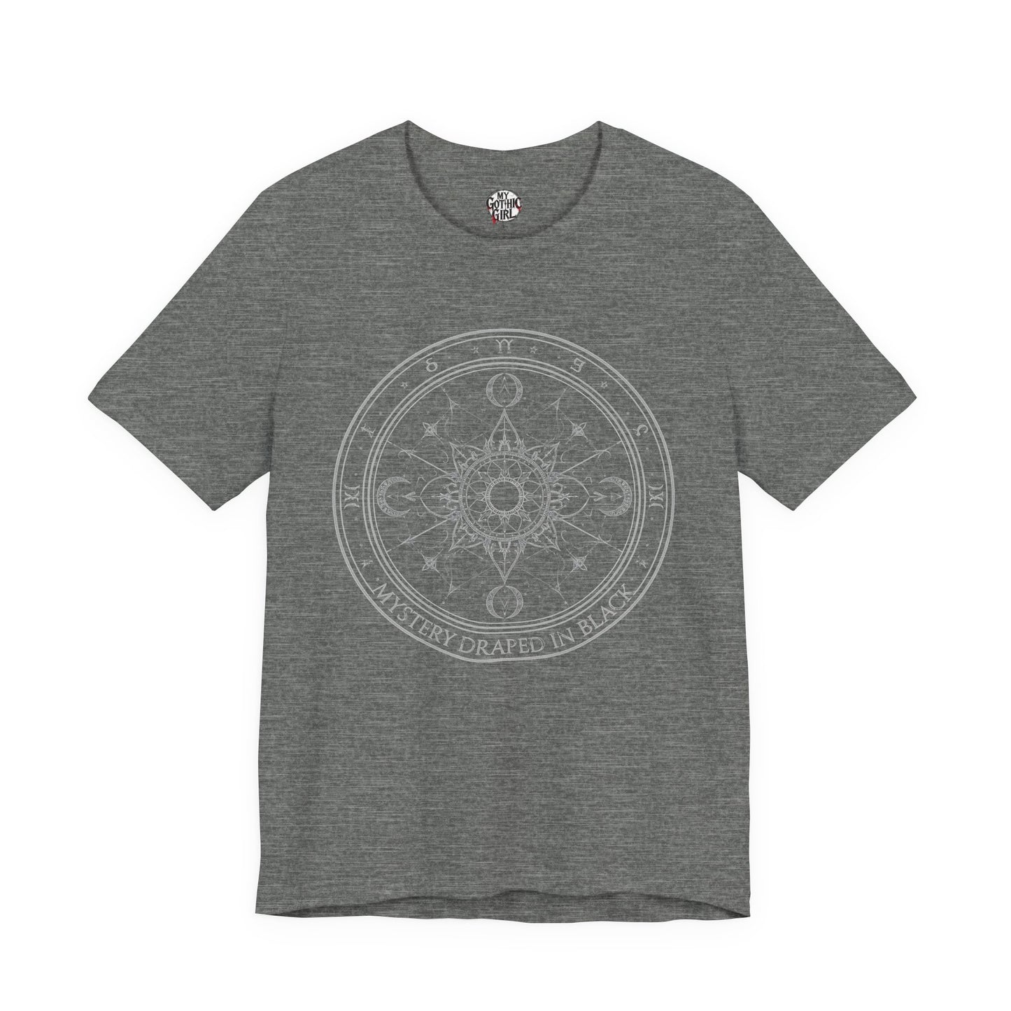 Copy of “Midnight Toy-maker's Creation” —hand-stitched Gothic doll Graphic T-Shirt – Alt Aesthetic Poetic Goth Street-wear