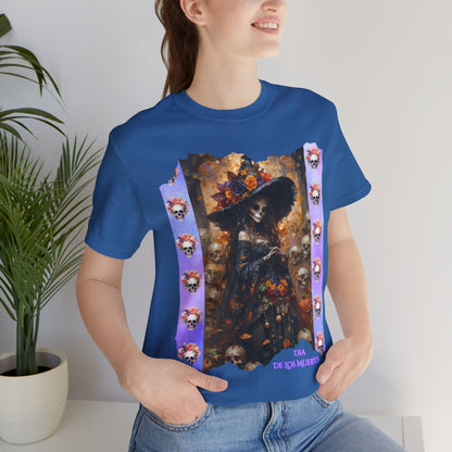 My Gothic Girl Dia De Los Muertos Graphic Tee – Gothic Streetwear, Whimsy Goth, Dark Poetry Alt Fashion