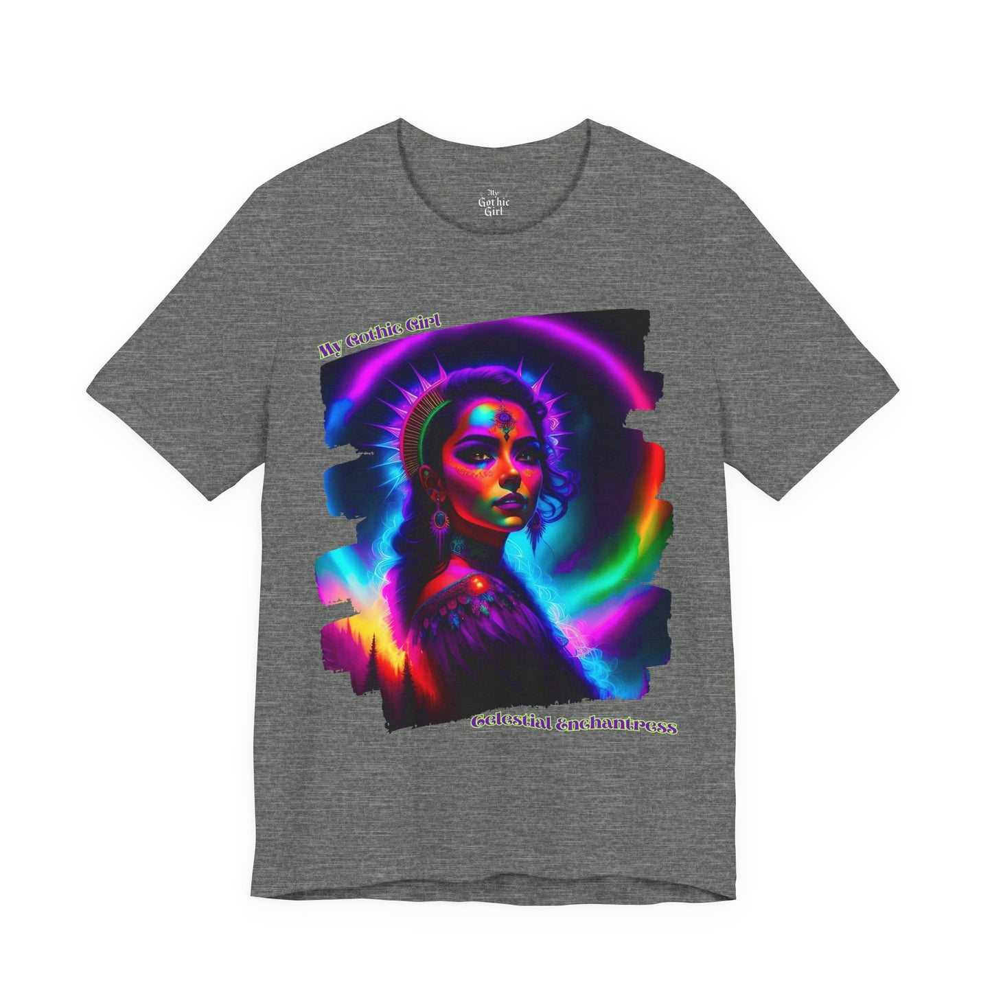 Celestial Enchantress Poetic Goth Graphic Tee – My Gothic Girl