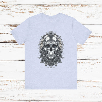 Gothic Skull Elegance T-Shirt